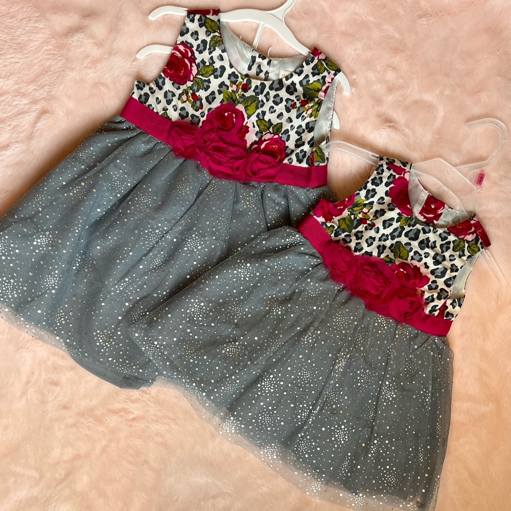 Matching dresses 2 sizes